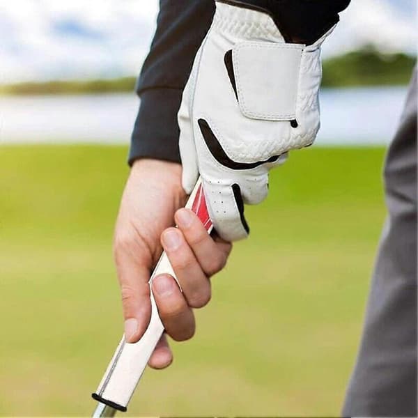 Yleiskäyttöinen golfputterin kahva ammattikäyttöön ulkona Silver Black 2