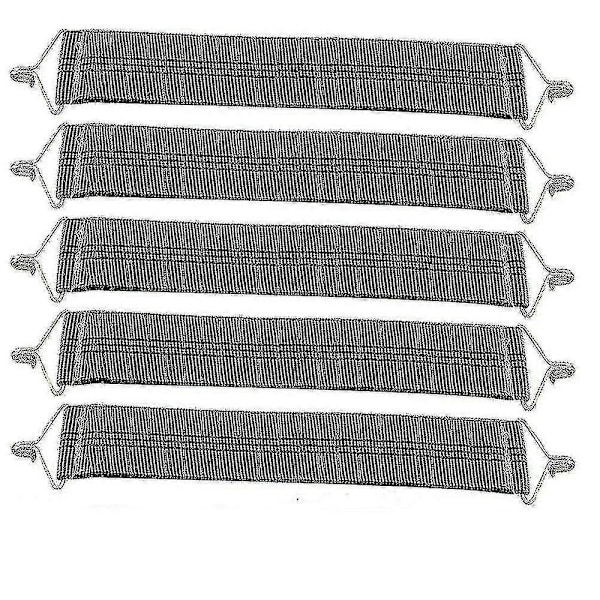 5 Stykker Gravity Recliner Forstærkningsstropper Stol Udskiftning Forstærkede Stropper Patio Recliner Lænestol Reparation Stol Bælter Stol F4871 AWR