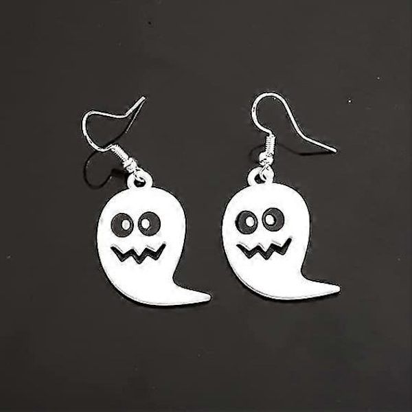 Ghost Øreringe Ghost Dingle Øreringe Søde Ghost Gaver Ghost Smykker Halloween Tema Øreringe Halloween Gaver uu