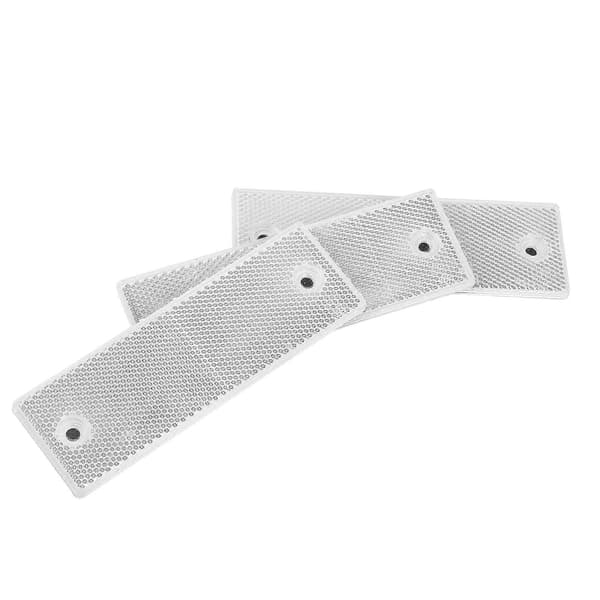 Bilreflexer Vattentäta Honungskakemönster Vit 15X4.8CM Säkerhet 10st