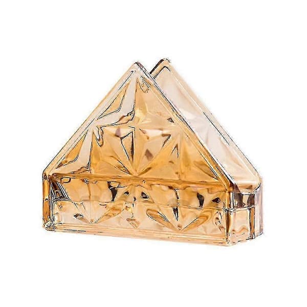 Vintage Glas Håndklædeholder Skrivebordsdekoration B