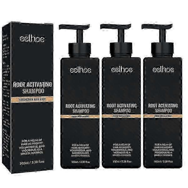 3 st SPARTAN Root Activator Schampo, SPARTAN Håravfallsschampo, Schampo Root Activator