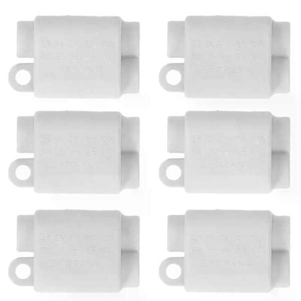 6 stk. ledningssplitter T-type splitter 1000V 100A højeffekts hurtigstik uden brud ZK-1216