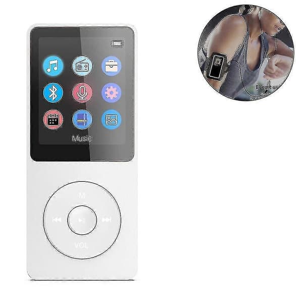 Kort Mp4-spiller Mini Mp3 Student Walkman 8g Maskinlagring E-bokopptaker Mp4