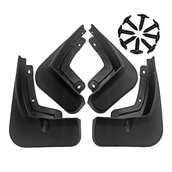 Opgraderede Stænklapper Mudflaps Mudguards Sorte Stænkskærme til 8 plus