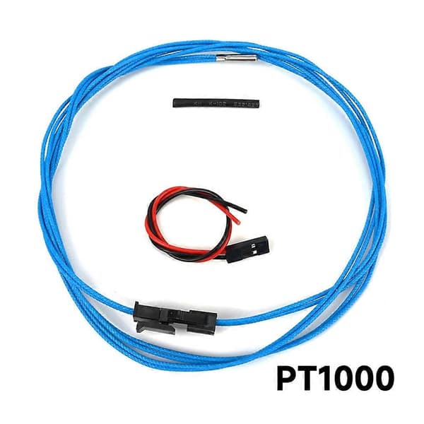 PT100 Termistor Temperatursensor 1M for Høytemperaturfilamenter 450