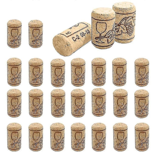Viinikorkit Korkkitulppa, 50 kpl Viinipullon Korkkitulpat Vaihto KORKIT Viinille Koti Viininvalmistus 21*40mm