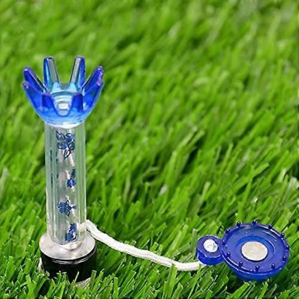 Golf practice tee 4-pak, magnet tee og gummi tee til driving range og træningsmåtter