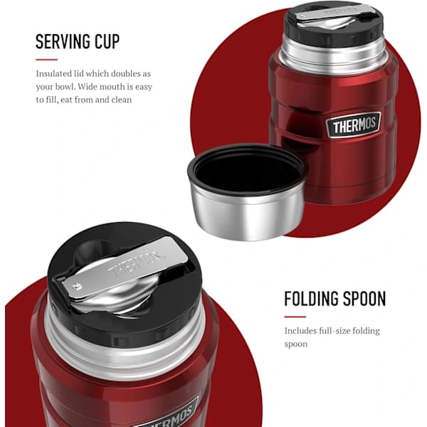 Stainless King Matboks, 500 ml Kapasitet - Elegant Multifunksjonell Flaske for Daglig Matlaging - Holdbart Rustfritt Stål
