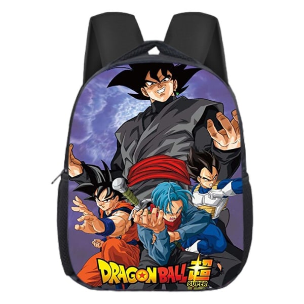 Dragon Ball rygsæk piger drenge 12 tommer skoletaske Kids Goku skoletaske børnehave skoletaske Blue