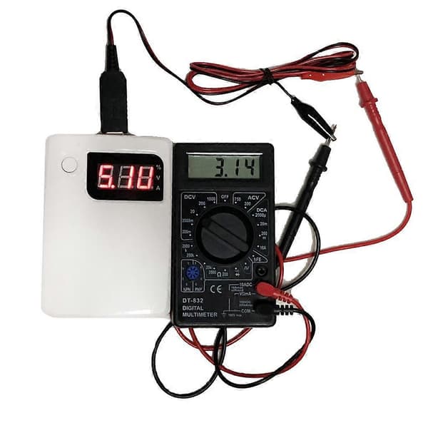 AA AAA Batterieliminator USB 5V til 3V Nedtrins Clip Kabel Fast Spænding