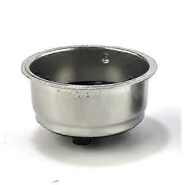51 mm dobbelt kop kaffefilter i rustfrit stål til barista-brug