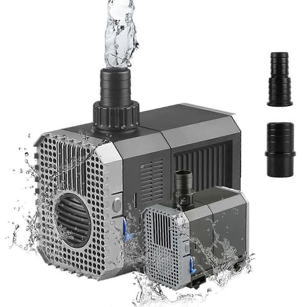Akvariefoderpump 900L/H 20W Dammpump Dränkbar pump Vattenpump Fontänfilterpump CHJ-900 13Thirteen