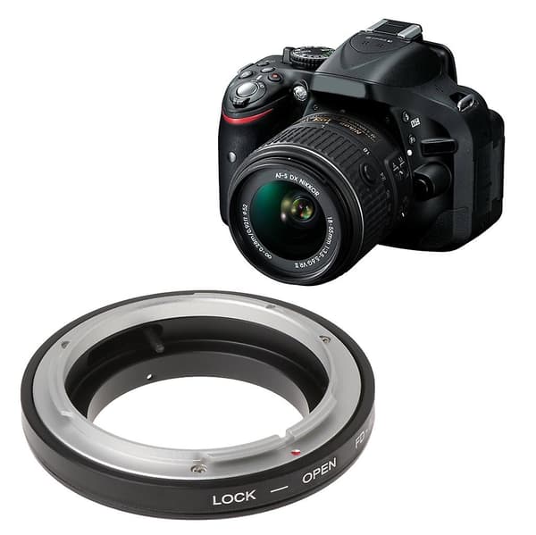 FD-AI Mount Adapter Ring För FD-Objektiv till F D7100/ D600/ D3200/ D800