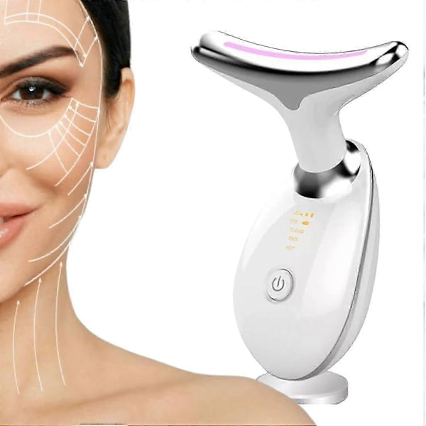 Intens Pulserende Lys Rynke Reducerende Instrument - Foryngelsesapparat, Massager Med Varme, Glat Og Fast Hud