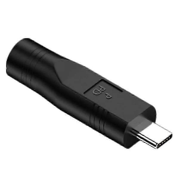 Mini adapter kompatibel med DC hun til USB C han strømkabel konverter