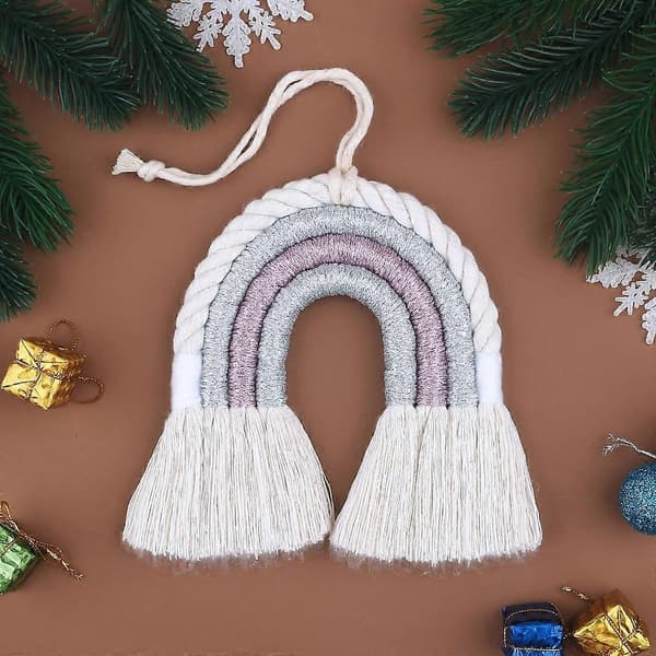 Regnbåge Väggbonad Julrumsdekoration Ornament Babyrum Heminredning