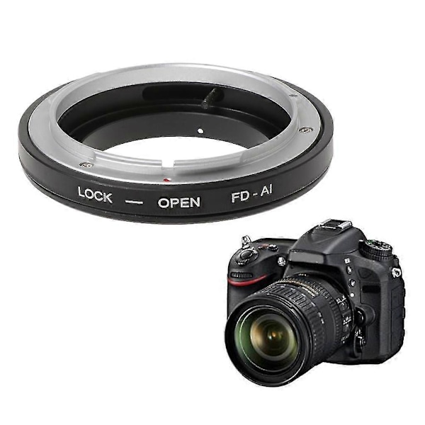 Fd-ai Mount Adapter Ring Til Fd Objektiv Til F D7100/ D600/ D3200/ D800