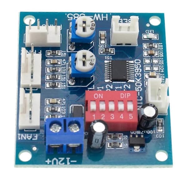 DC12V CPU-vifte Temperaturkontrollkort Erstatning CPU-viftehastighetskontrollere