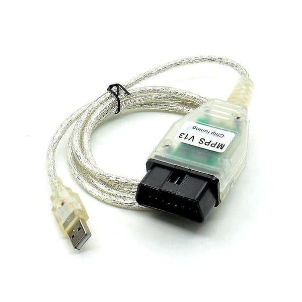 Smps Mpps K-can V13.02 V12 Flasher Chip Tuning Interface Obd-ii Ecu Programmer Remap Obd2 Profesjonell Diagnosekabel