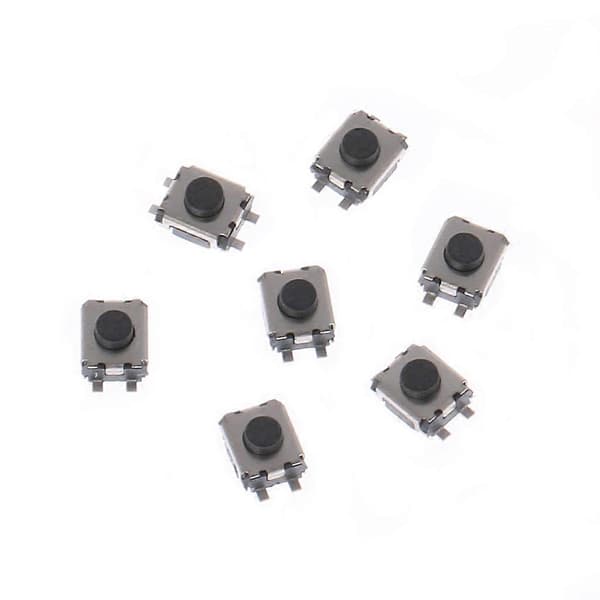 100 stk. 3x4x2mm 4-benet SMD Mikro Momentær Trykknap Tactile Switch