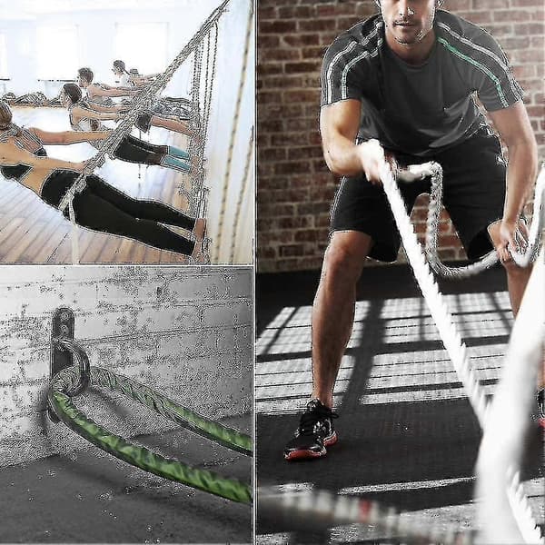Væganker til Cykel, Med Skruer, 300kg Elastisk Væg / Loftmontering Anker