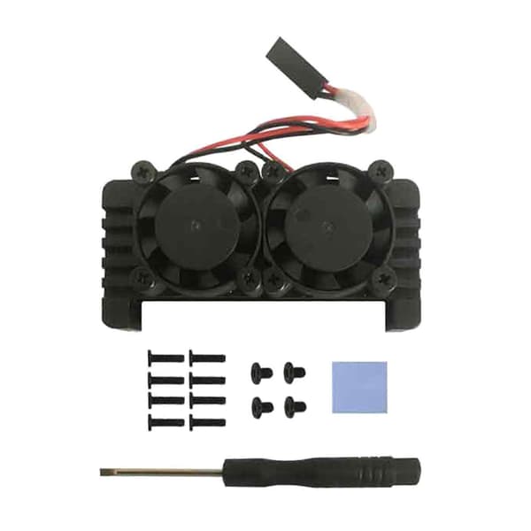 for Raspberry Pi Zero 2 for W Armor for Case Aluminiumlegering Passiv Kjøling for