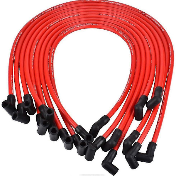 10.5 MM Tändkabelset, SP10-390-1010 Högpresterande Tändkabel för AM General HEI BBC 35