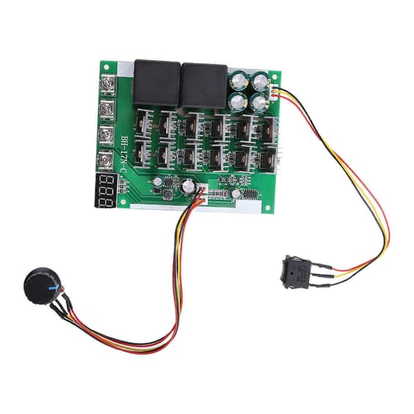 för DC Motor Hastighetsregulator 12V 24V 36V 48V 10-55V 60A Framåt/Bakåt Switch