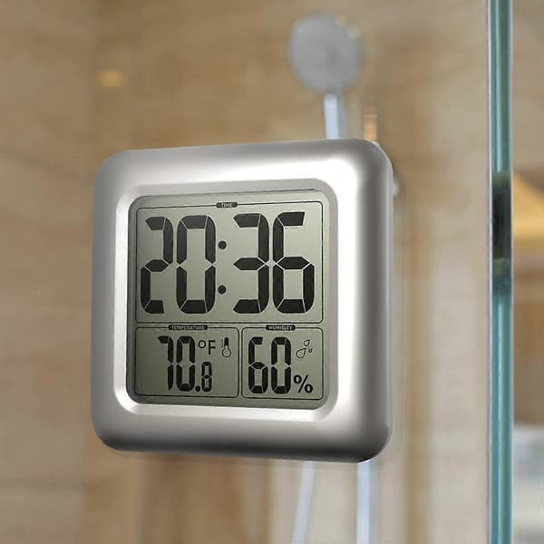 Elektronisk digitalt termometer hygrometer til indendørs brug