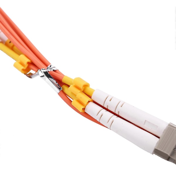 1m Jumperkabel Dupleks Multimode Lc-lc Lc Til Lc Fiber Optisk Optisk Patch Cord-haoyi