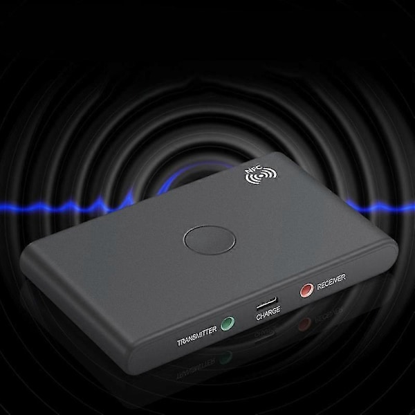 Bluetooth Sender Mottaker Trådløs Lydadapter for TV Bil Bluetooth Lydmottaker Sender