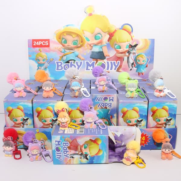 24-delars julkalender blind box set Adventskalender lyckohänge ornament barnpresent