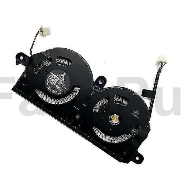 CPU Køleventilator Køler Køleplade Kompatibel til XPS 13 9380 7390 0980 WH