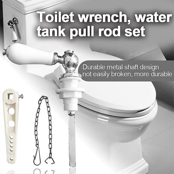 Toalettcistern Spak Victorian Stil Keramik Vit