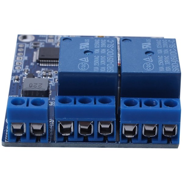 SMS Fjärrkontroll Switch Sim800c Stm32f103c8t6 2 Kanal Relämodul För Växthus Syrepump