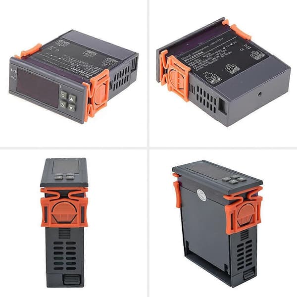 Digital temperaturkontroller AC 90-250V LED termostatvärme för fermenterare