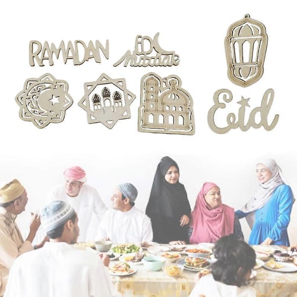 10 stk. Eid-anheng Ubehandlet trekunst Husholdningsdekorasjon