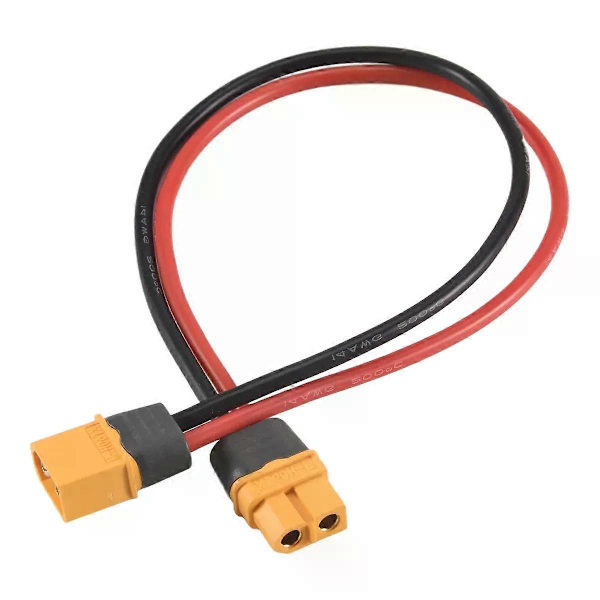 28 cm 11\" XT60 XT-60 Han Hun Stikforbindelse Adapter til RC Batteri
