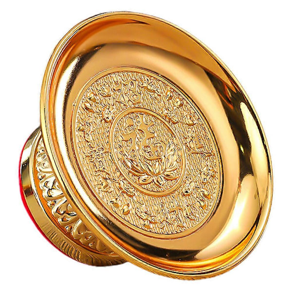 Alter Buddhistisk Offerplade Bakke Tempel Hyldest Frugtholder Buddha Dyrkelse Forsyning