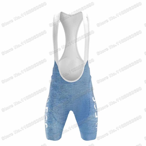 2023 Ineos Grenadier Cykeltröja Set Sommar Denim Cykelkläder Herr Road Bike Shirts Kostym Cykel Bib Shorts MTB Maillot 2 XXS