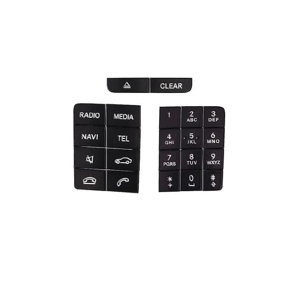 Bil Centerkonsol CD Panel Multimedia Knapp Dekaler För W218 2014-2017 Gla X156 2013-2016