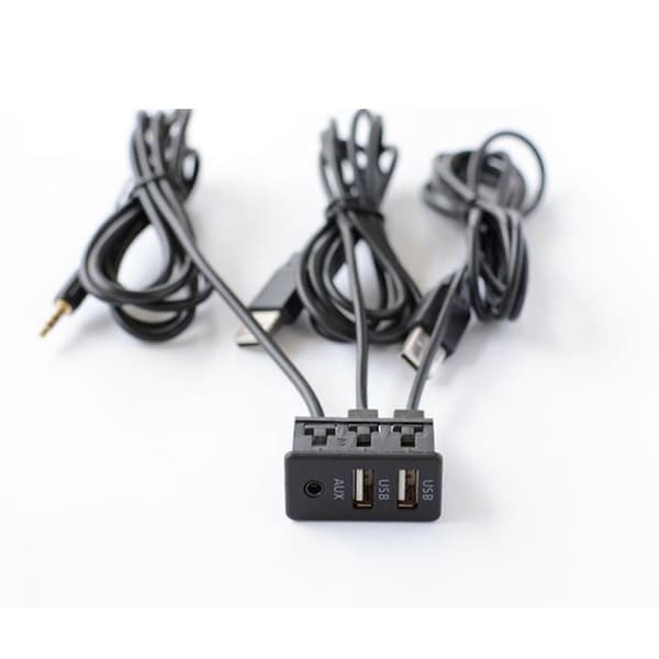 Lastebil Bil Dash Flush Mount USB 3.0 Port Panel Dobbel USB Forlengelseskabel