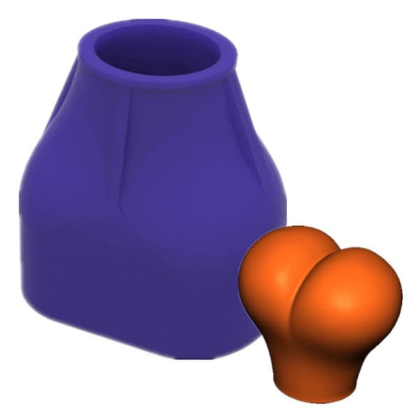 Rumpe Bougie Form Silikon Kroppsformet Bougie Form Non Stick Telysform