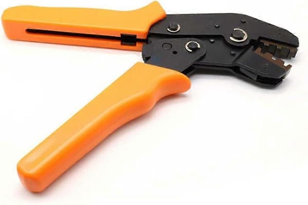Krympetænger, Stål, 0,1-1 mm, Orange