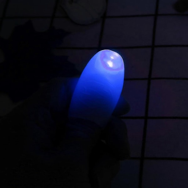 Pehuk Peukalot Sormet Lamppu Uutuus Hauska Vitsi Led-valo Vilkkuvat Sormet Mahtavat Lelut-ZZY