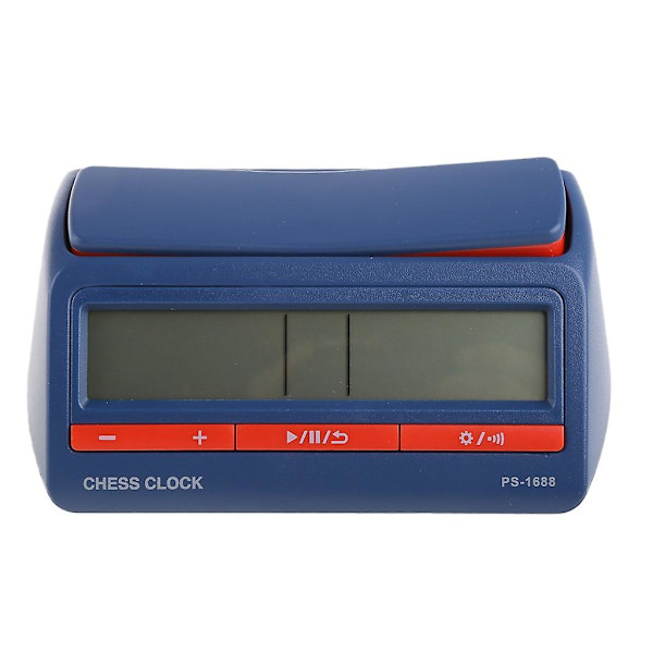 Schackklocka Multifunktionell Digital Schack Portabel Timer Brädspelstimer Basic