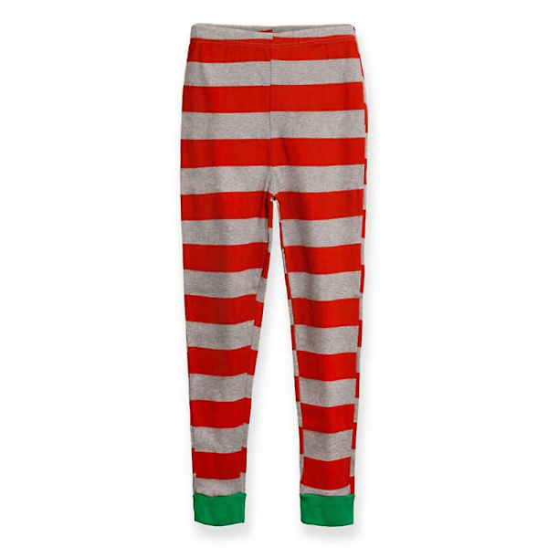 Jul familj matchande pyjamas Grinch print topp randiga byxor pyjamas set Men M