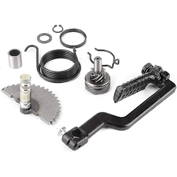 Motorcykel Startspak Axel Kit, moped Kick Start Spak Axel Växel Monteringssats Passar För Gy6 49cc 50cc 80cc 100cc Scooter 8st)