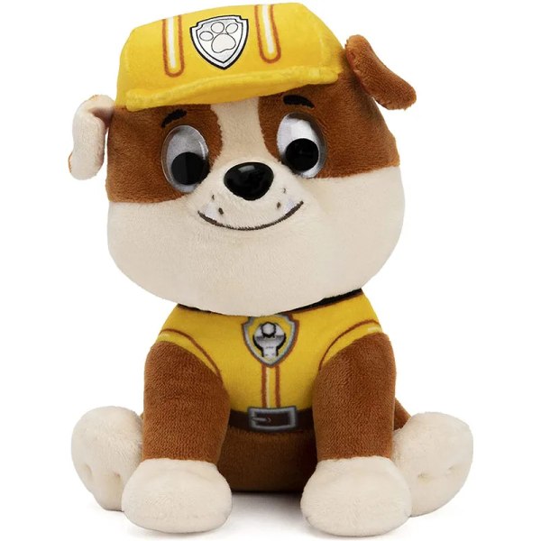 Äkta Paw Patrol Snow Rescue Uniform 6 tum 15-18 cm Anime Doll Plyschleksak Barnpresent rubble